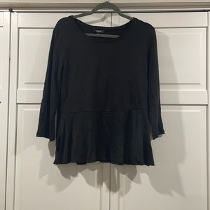 Premise long sleeve women’s peplum shirt brand new with tags